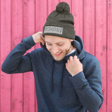 Load image into Gallery viewer, Monday Pom-Pom Beanie