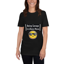 Load image into Gallery viewer, Being Savage Short-Sleeve Unisex T-Shirt