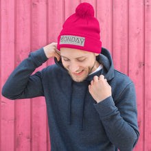 Load image into Gallery viewer, Monday Pom-Pom Beanie