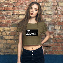 Load image into Gallery viewer, Zone Women’s Crop Tee