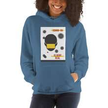 Load image into Gallery viewer, Covid 19 Is Very Real Unisex Hoodie