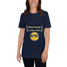 Load image into Gallery viewer, Being Savage Short-Sleeve Unisex T-Shirt