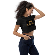 Load image into Gallery viewer, BAD AND BOOGIE Organic Crop Top