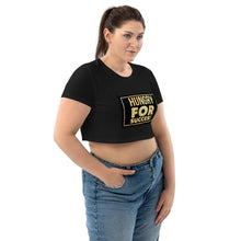 Load image into Gallery viewer, HUNGRY FOR SUCCESS Organic Crop Top