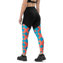 Load image into Gallery viewer, X RATED ORANGE Sports Leggings