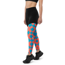Load image into Gallery viewer, X RATED ORANGE Sports Leggings