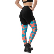 Load image into Gallery viewer, X RATED ORANGE Sports Leggings