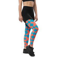 Load image into Gallery viewer, X RATED ORANGE Sports Leggings