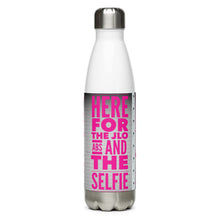 Load image into Gallery viewer, ABS & SELFIE Stainless Steel Water Bottle