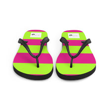 Load image into Gallery viewer, STRAWBERRY KIWI Flip-Flops