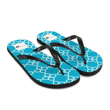 Load image into Gallery viewer, BLUE BANG THEORY Flip-Flops