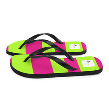 Load image into Gallery viewer, STRAWBERRY KIWI Flip-Flops