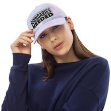 Load image into Gallery viewer, BOUNDARIES NEEDED Tie dye hat