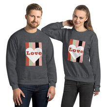 Load image into Gallery viewer, Love Unisex Sweatshirt