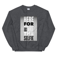 Load image into Gallery viewer, ABS AND SELFIE Unisex Sweatshirt