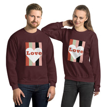 Load image into Gallery viewer, Love Unisex Sweatshirt