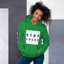 Load image into Gallery viewer, STAY FOCUS / FIERCE Unisex Hoodie