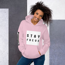 Load image into Gallery viewer, STAY FOCUS / FIERCE Unisex Hoodie