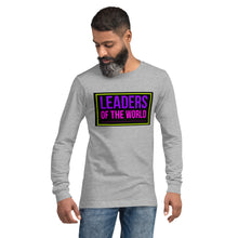 Load image into Gallery viewer, LEADERS OF THE WORLD Unisex Long Sleeve Tee