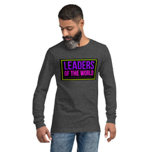 Load image into Gallery viewer, LEADERS OF THE WORLD Unisex Long Sleeve Tee