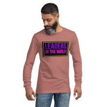 Load image into Gallery viewer, LEADERS OF THE WORLD Unisex Long Sleeve Tee