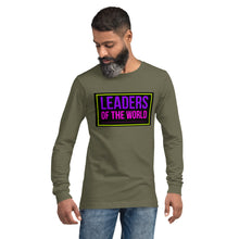 Load image into Gallery viewer, LEADERS OF THE WORLD Unisex Long Sleeve Tee
