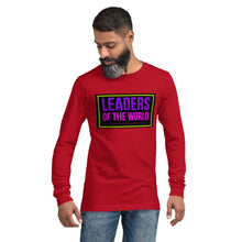 Load image into Gallery viewer, LEADERS OF THE WORLD Unisex Long Sleeve Tee