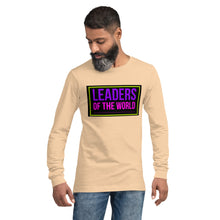 Load image into Gallery viewer, LEADERS OF THE WORLD Unisex Long Sleeve Tee