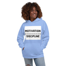 Load image into Gallery viewer, MOTIVATION DISCIPLINE Unisex Hoodie