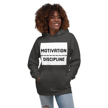 Load image into Gallery viewer, MOTIVATION DISCIPLINE Unisex Hoodie