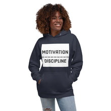 Load image into Gallery viewer, MOTIVATION DISCIPLINE Unisex Hoodie