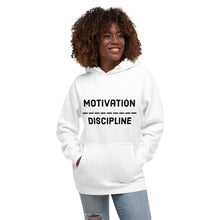 Load image into Gallery viewer, MOTIVATION DISCIPLINE Unisex Hoodie