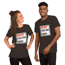 Load image into Gallery viewer, BREAKUP & THERAPY Short-Sleeve Unisex T-Shirt