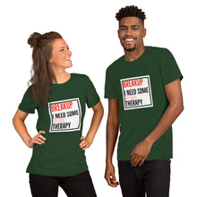 Load image into Gallery viewer, BREAKUP & THERAPY Short-Sleeve Unisex T-Shirt