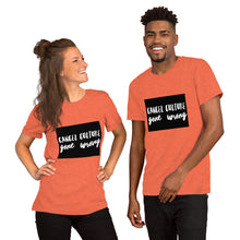 Load image into Gallery viewer, CANCEL CULTURE GONE WRONG Short-Sleeve Unisex T-Shirt