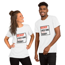 Load image into Gallery viewer, BREAKUP & THERAPY Short-Sleeve Unisex T-Shirt