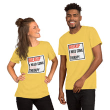 Load image into Gallery viewer, BREAKUP & THERAPY Short-Sleeve Unisex T-Shirt