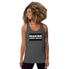 Load image into Gallery viewer, MAKING M0NEY MOVES Unisex Tank Top