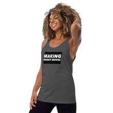 Load image into Gallery viewer, MAKING M0NEY MOVES Unisex Tank Top