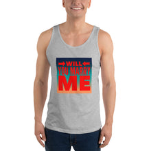 Load image into Gallery viewer, WILL YOU MARRY ME Unisex Tank Top