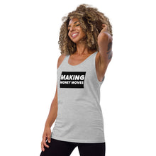 Load image into Gallery viewer, MAKING M0NEY MOVES Unisex Tank Top