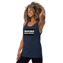 Load image into Gallery viewer, MAKING M0NEY MOVES Unisex Tank Top