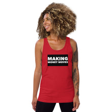 Load image into Gallery viewer, MAKING M0NEY MOVES Unisex Tank Top