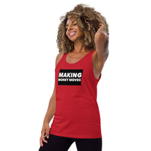 Load image into Gallery viewer, MAKING M0NEY MOVES Unisex Tank Top