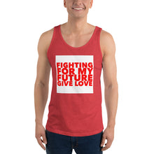 Load image into Gallery viewer, FIGTING FOR MT FUTURE Unisex Tank Top