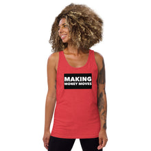 Load image into Gallery viewer, MAKING M0NEY MOVES Unisex Tank Top