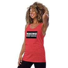 Load image into Gallery viewer, MAKING M0NEY MOVES Unisex Tank Top