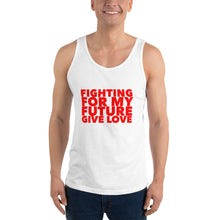 Load image into Gallery viewer, FIGTING FOR MT FUTURE Unisex Tank Top