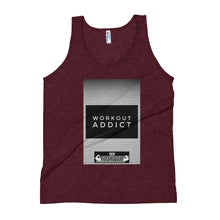Load image into Gallery viewer, WORKOUT ADDICT Unisex Tank Top