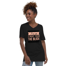 Load image into Gallery viewer, IM NOT JENNY Unisex Short Sleeve V-Neck T-Shirt